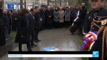 CHARLIE HEBDO - François Hollande dévoile la plaque en mémoire du policier tué Ahmed Merabet