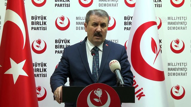 Destici: “Kahraman Ordumuz, (PKK/YPG’nin) Otonom devlet kurma hayalini zindana çevirecektir”- ANKARA