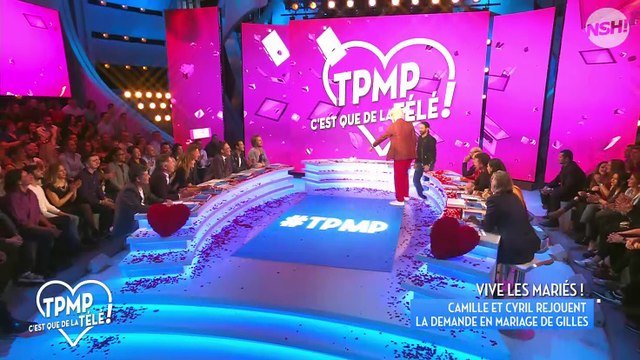 Il y a un an dans TPMP… Cyril Hanouna et Camille Combal rejouaient la demande en mariage de Gilles Verdez (Vidéo)