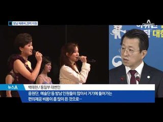 방남단 체류비 29억 ‘훌쩍’…아시안게임 때의 2배