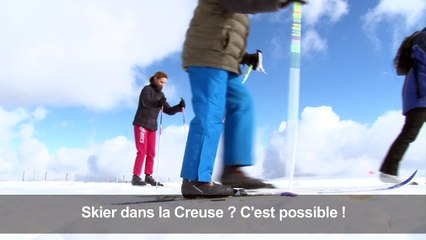 Plateau de Millevaches... une autre façon de faire du ski!