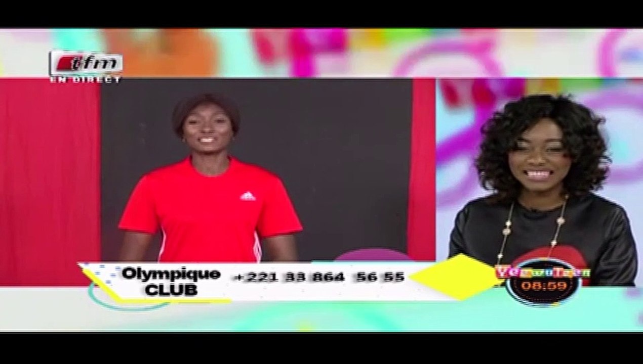 RUBRIQUE GYM avec OLYMPIQUE CLUB dans Yeewu Leen du 14 Février 2018