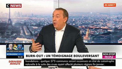 Morandini Live: Victime d'un burn-out, une femme se confie