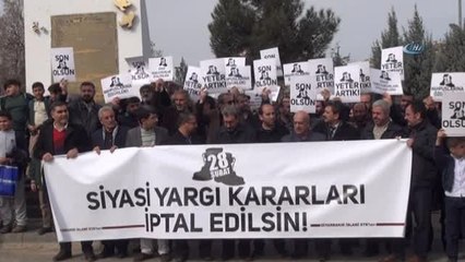 Diyarbakır'da "28 Şubat Mahpusları Serbest Bırakılsın" Talebi
