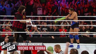 Wildest Royal Rumble Match showdowns_ WWE Top 10, Jan. 13, 2018