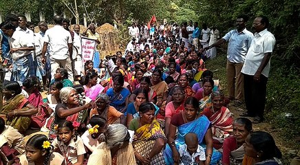 ஓஎன்ஜிசிக்கு எதிராக கிராம மக்கள் முற்றுகை போராட்டம்