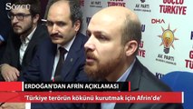 Bilal Erdoğan’dan Afrin açıklaması