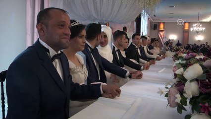 Başkentin Keçiören ilçesinde 14 çift dünyaevine girdi
