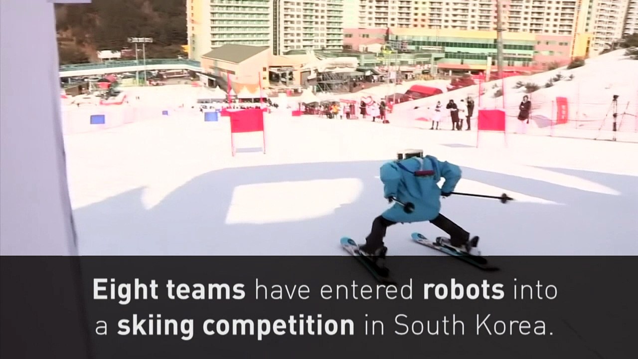 Robot skiing comes to Winter Olympics