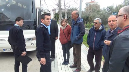 Park halindeki araçlara taşlı saldırı