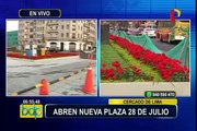 Cercado de Lima: inaugurarán alameda de la avenida 28 de Julio