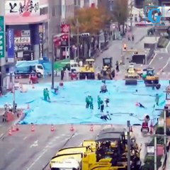 Pelo mundo, obras complexas demoram até dois dias