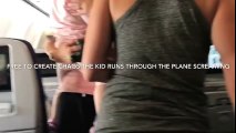 Un enfant hurle pendant 8h dans un avion
