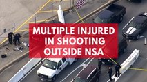Multiple injured in shooting outside NSA headquarters