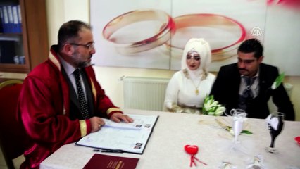 Sevgililer Günü'nde 79 çift 'Evet' dedi - KAHRAMANMARAŞ