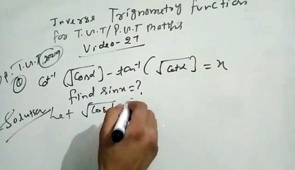 Inversetrigonometryfunction video27