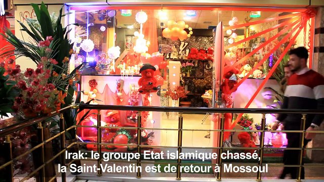 Irak: l'EI chassé, la Saint Valentin de retour à Mossoul