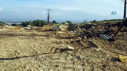 Burseya Dağı mayınlardan böyle temizlendi