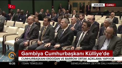 Gambiya Cumhurbaşkanı Külliye'de