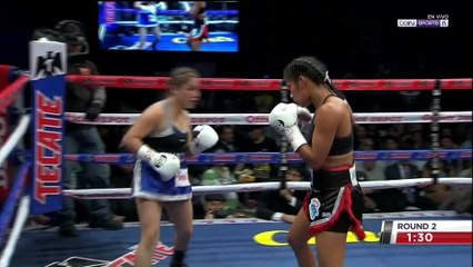 Sandra Robles vs Yesenia Martinez Castrejon (27-01-2018) Full Fight