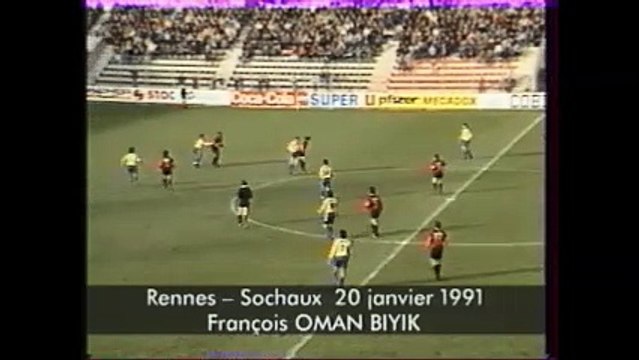 20/01/91 : François Omam-Biyik (13') : Rennes - Sochaux (1-1)