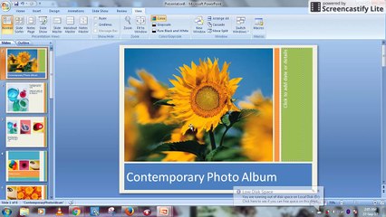 Views of slides in power point in hindi