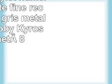 Broonel Stylet numérique pointe fine rechargeable gris métal pour le Coby Kyros Internet 8