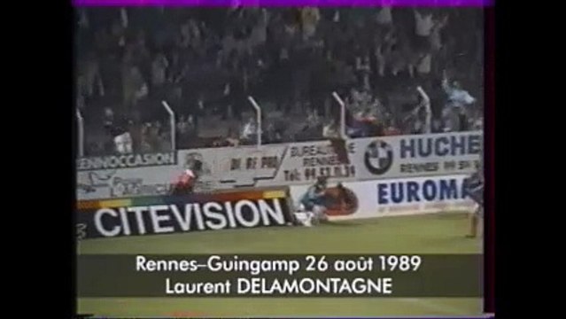 26/08/89 : Laurent Delamontagne (62') : Rennes - Guingamp (2-0)