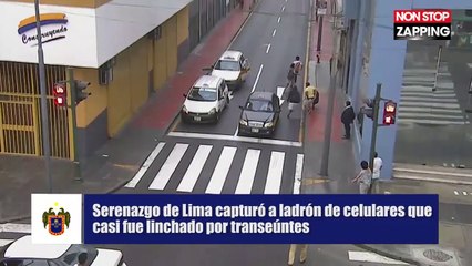 Pérou : Un voleur lynché par des passants (Vidéo)