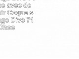 Coque Orange Dive 71 en silicone avec design Mr Noir  Coque souple Orange Dive 71