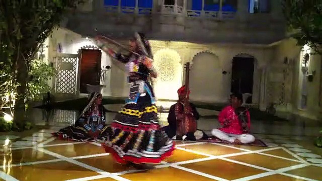 Daily Dance Performance, Taj Lake Palace