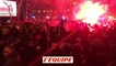 Foot - C1 : Les supporters du PSG mettent l'ambiance dans les rues de Madrid