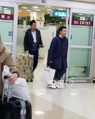 JANG KEUN SUK HANEDA AIRPORT ARRİVAL TO GIMPO AIRPORT KOREA 13.02.2018