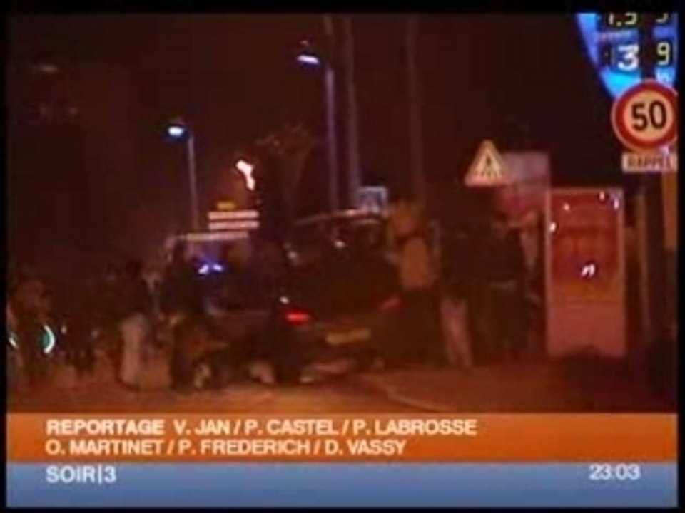Emeutes à Villiers-le-Bel : Reportage de France 3
