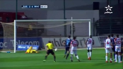 2-4 Youssef Anouar Penalty Goal Morocco  Botola 1 - 14.02.2018 FUS Rabat 2-4 Wydad Casablanca