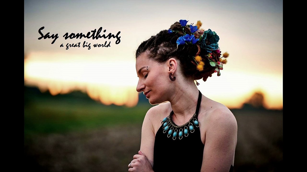 Say something