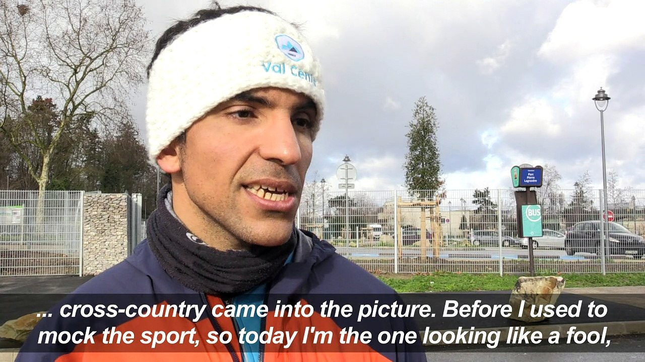 Morocco's 'Couscous Rocket' changes skis for Olympics