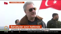 Sanatçılar sınır hattında