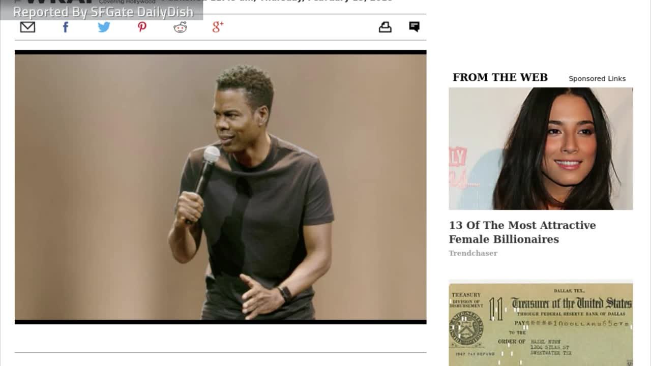 Chris Rock's Gun-Control Joke Hits On A Truth