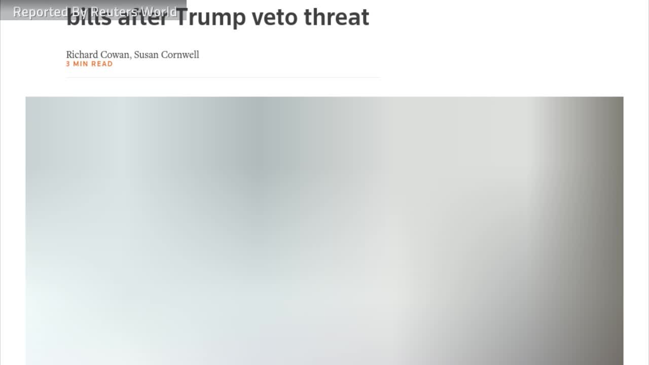 Senate Fails to Pass Immigration Bills Following Trump Veto Threat