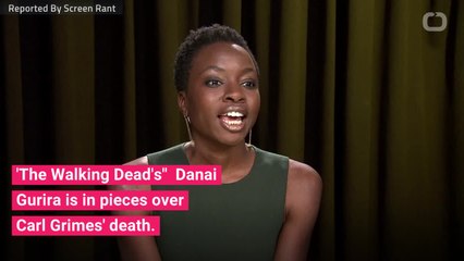 How Is TWD's Danai Gurira Handling Chandler Riggs' Departure?