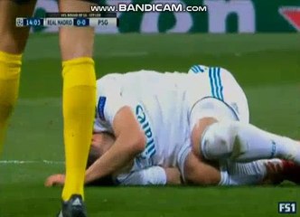 Neymar Gets Yellow Card HD - Real Madrid 0-0 Paris Saint-Germain 14.02.2018