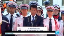 70 ans de la libération de Paris : Manuel Valls a donné le coup d'envoi des commémorations