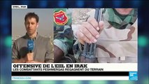 Irak : les combattants kurdes regagnent du terrain face aux djihadistes