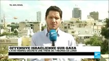 Gaza : trêve de 7 h décrétée par Israël, 