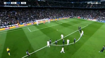 Ronaldo C.(Penalty) Goal HD -  Real Madrid	1-1	Paris SG 14.02.2018
