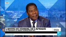 Thomas Boni Yayi, le Président du Bénin, est l'invité du #JTAfrique