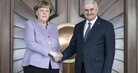 Başbakan Yıldırım'dan Merkel'e Çağrı: Yeni Bir Sayfa Açalım, Geçmişi Unutalım