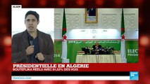 Bouteflika remporte sans surprise la présidentielle algérienne