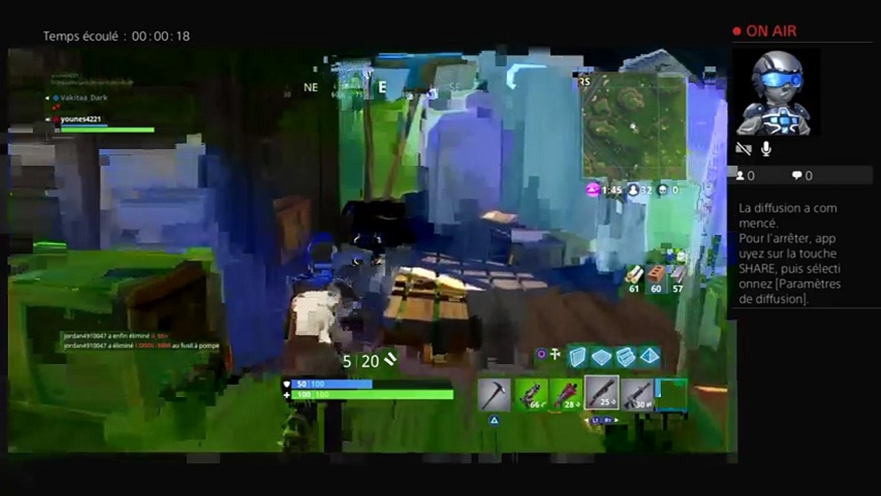 Diffusion PS4 en direct de younes4221 sur fortnite ou call of wwII (42)